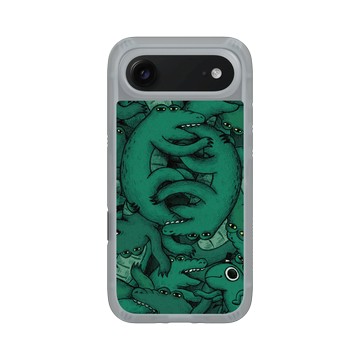 iPhone Air AirX 流變灰 - 怪奇事物所 Incrediville - 肥尾鱷魚密集恐懼症