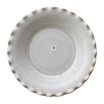 御本 陶瓷 碗盤 適用溫度 -30°C~100°C  22 x 2.5cm  灰色和皿  1個