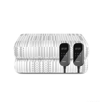 飛利浦雙人雙控電熱毯1800X1500電暖器AHR3142ED ★送7-11商品卡200元