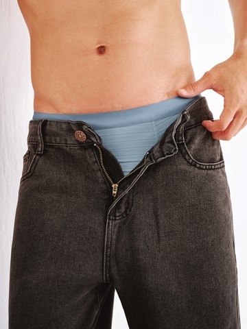 超彈力親膚條紋男仕四角內褲(M-3L)(3件1組)