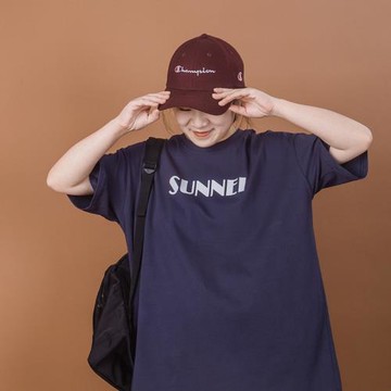 經典復古字母短袖t恤女寬松bf風簡約百搭學生半袖衫小眾上衣夏季