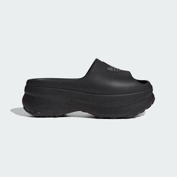Adidas Adifom Stan Slide W [JI2610] 女 運動拖鞋 涼拖鞋 厚底 簡約 舒適 快乾 黑