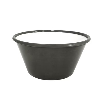 TATUNG 大同磁器 琺瑯醬料杯 水泥灰/純白色  24個