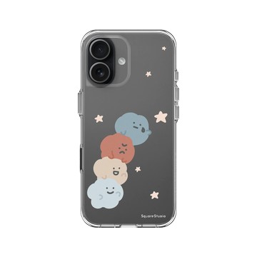 iPhone 17 Clear Case（相機按鈕） 透明 - Square Studio 方坊 - 摘星星