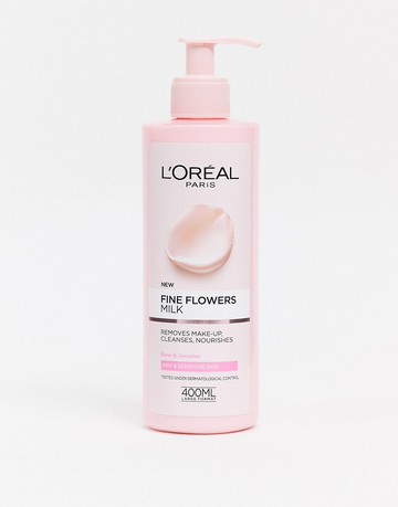 L'Oreal Paris Fine Flowers Cleansing Milk Makeup Remover-No colour