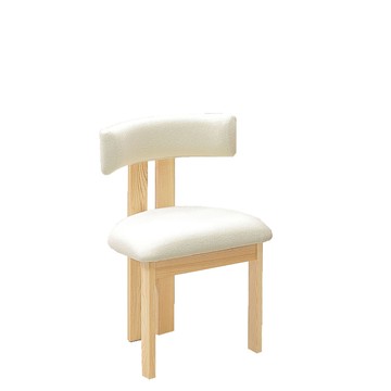 【Hampton 漢汀堡】斌傑原木實木餐椅-2入組(椅/椅子/餐椅/白蠟木實木架)