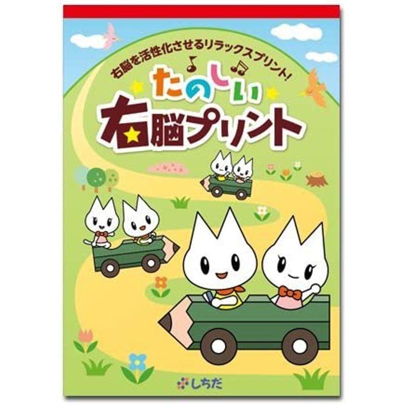 七田式教材 しちだ右脳教育対象年齢 3歳 6歳たのしい右脳プリント