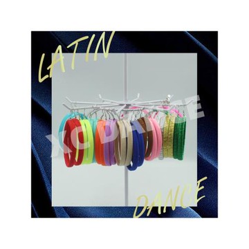 拉丁舞院校專用款比賽耳環國標舞表演耳圈拉丁舞耳環耳飾品