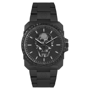 PHILIPP PLEIN THE $KULL KING  骷髏王錶款 黑 PWLAA0922_40mm