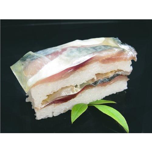 生さば寿司昆布〆・中サイズ：福井一、鯖を扱う料理店の押し寿司