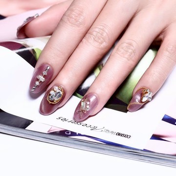 BORN PRETTY 30毫升盒裝固態貼片膠 美甲固態貼片膠 甲片粘合劑 指甲片黏合劑 甲片膠水 固態貼片膠 罐裝