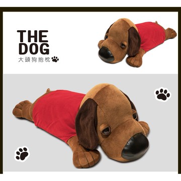 【THE DOG】大頭狗狗抱枕-抱枕靠墊/腰枕/坐墊/椅墊