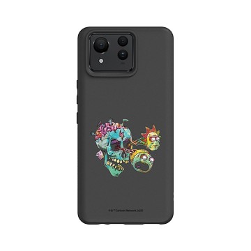 Zenfone 11 Ultra SolidSuit 黑 - 瑞克和莫蒂 Rick and Morty - 骷顱頭攻擊