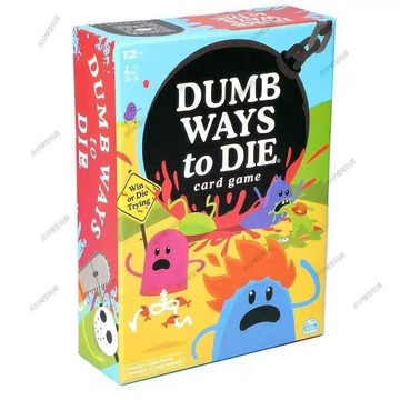 ✨臺灣熱銷✨Dumb Ways to Die 愚蠢死法英文桌遊卡牌遊戲