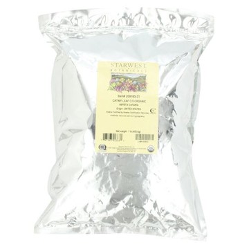Organic Catnip Leaf & Flower C/s 1 Lb by Starwest Botanicals