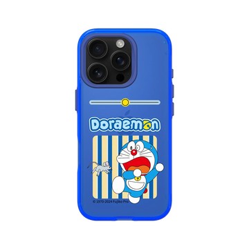 iPhone 16 Pro Clear 激光藍 - 哆啦A夢 Doraemon - 可怕的老鼠
