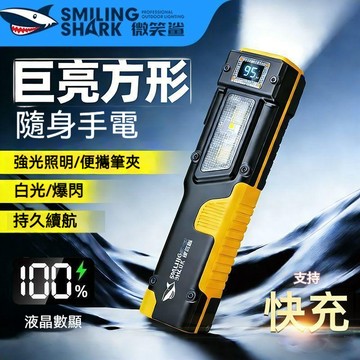 鋁合金手電筒 強光可充電 長續航 夜爬戰術筆燈 應急燈 戶外便攜筆夾 超亮工作燈 多功能手電筒 多光源手電筒 照明燈