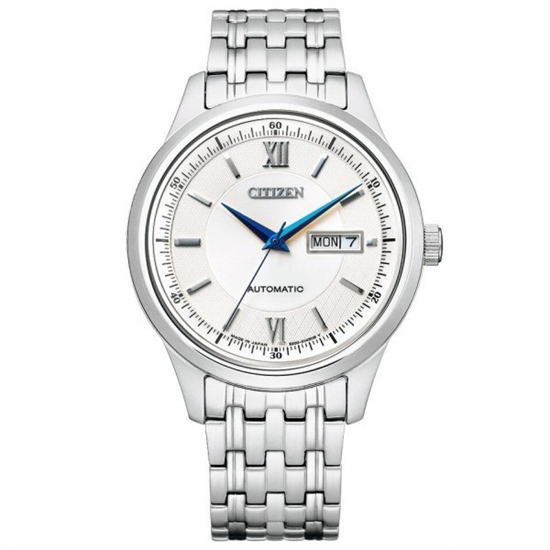 シチズン CITIZEN 腕時計 メンズ NY4050-54E メカニカル 自動巻き（8200/手巻き付） ブラックxシルバー アナログ表示