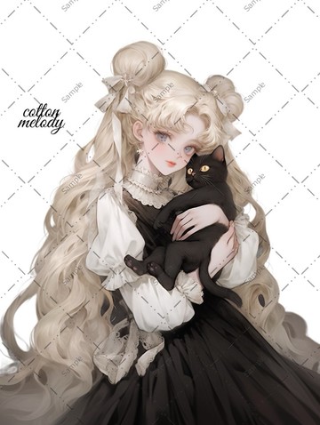 original sticker no.919 人物貼紙 原創貼紙 人物貼紙 女孩貼紙 原創人物貼紙