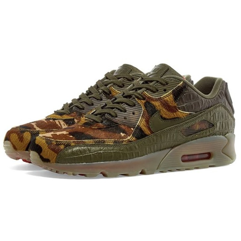 ナイキ Nike Nike Air Max 90 Camo Croc Animamal Print カーゴカーキ ユニバーシティレッド ベルベットブラウン カーゴカーキ スニーカー メンズ 通販 Lineポイント最大0 5 Get Lineショッピング