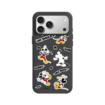 iPhone 17 Pro Max SolidX 黑 - 迪士尼-米奇 Mickey - Sticker-嘿嘿米奇