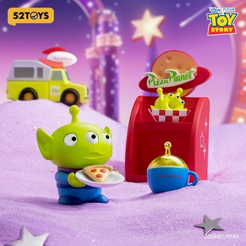 【52TOYS 官方直營】迪士尼 皮克斯 三眼仔的比薩星球 盲盒 公仔