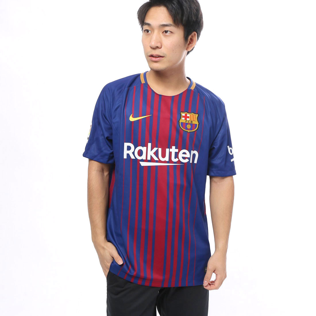 ナイキ Nike メンズ サッカー フットサル ライセンスシャツ Fcb Brt S S ホーム スタジアム ジャージ 通販 Lineポイント最大1 0 Get Lineショッピング