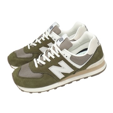 [ACS] New Balance NB 休閒鞋 574 男鞋 女鞋 綠 白 麂皮 緩震 復古 經典 紐巴倫 U5742RG-D