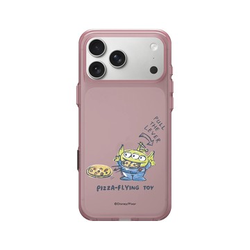 iPhone 17 Pro Max Clear (相機按鈕) 晶醺玫 - 迪士尼-玩具總動員 Toy Story - 三眼怪披薩玩具