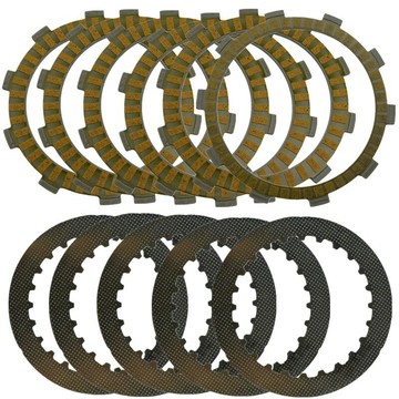 適配錢江貝納利 小黃龍BJ250-15離合器摩擦片/鐵片/鋼片一套 全新