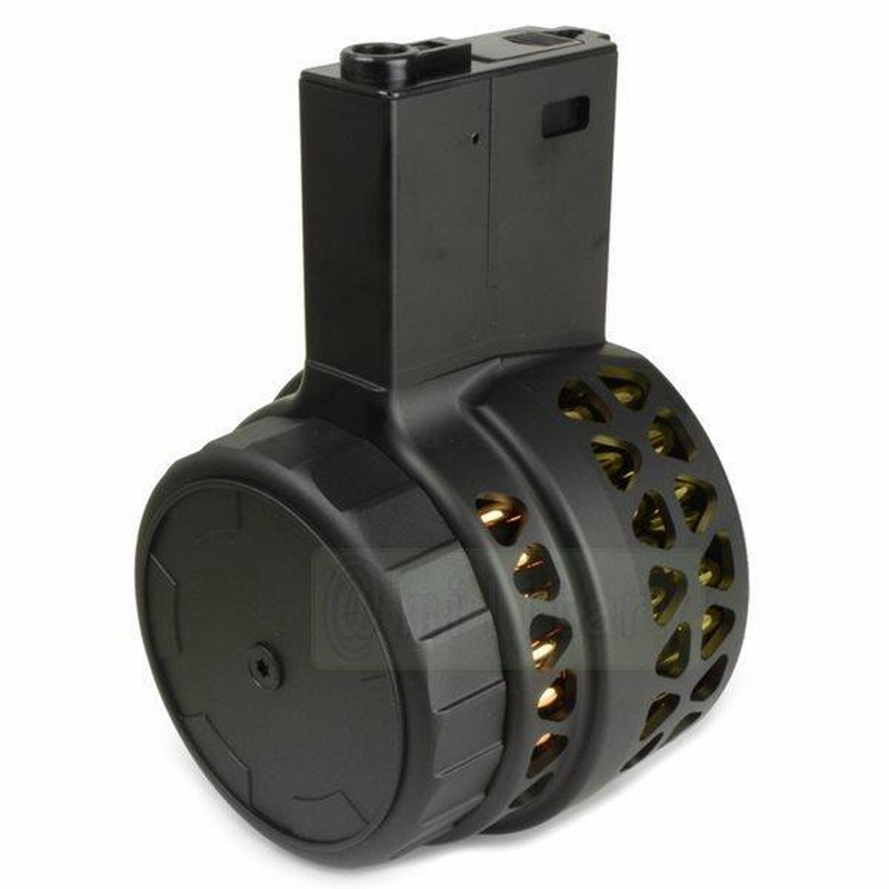 新しいスタイル IRON AIRSOFT X15タイプ 1000連 電動ドラムマガジン トイガン
