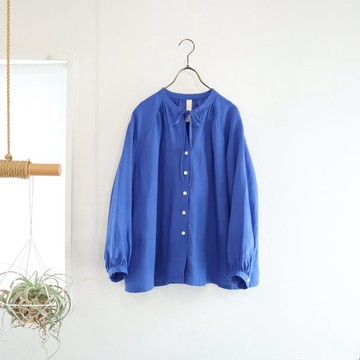 Skipper Ribbon P Blouse (藍色)