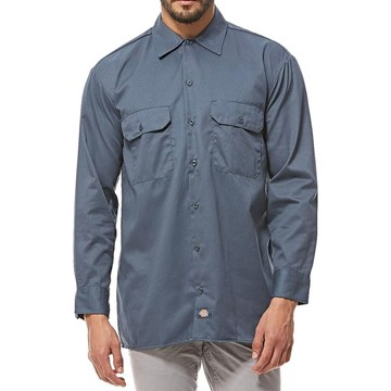 【DICKIES】美線 574 AF Long Work Shirt 長袖 工作襯衫 (空軍藍 AF)