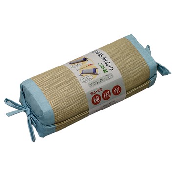 IKEHIKO日本池彥 藺草角枕 Rhythm 天然藺草 日本製造  30 x 15cm  雲淡藍  1個