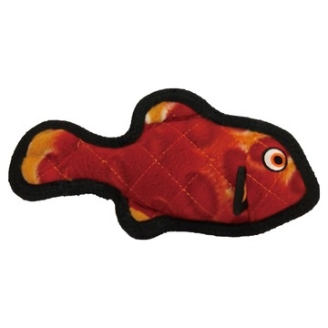 TUFFY 耐咬海洋 犬貓玩具  紅紅小丑魚  1個  小(20 x 8 x 10cm)