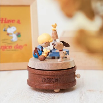 知音JEAN Wooderful life 多旋轉音樂鈴-史努比謝勒德(1060596)