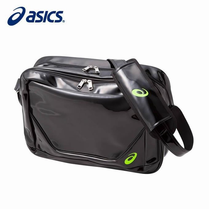 asics アシックス ショルダーバッグ スポーツバッグ エナメル