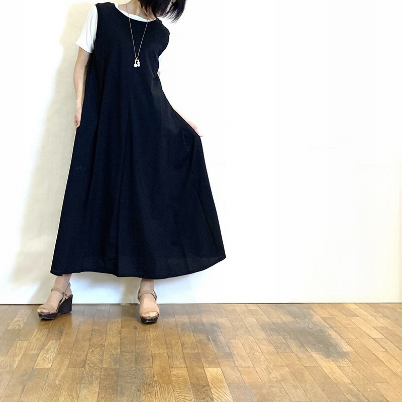 Klassiek クラシック ワンピース レースアップ ノースリーブ 2way ロング マキシ アルドリッジ 婦人服 通販 Lineポイント最大0 5 Get Lineショッピング