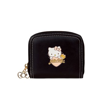 【OUTDOOR】Hello Kitty零錢包-黑 ODKT24J04BK聖誕交換禮物