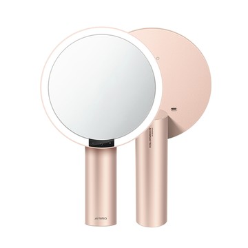 [富擎]AMIRO Oath自動感光LED化妝鏡-綺夢花園禮盒-薄霧粉