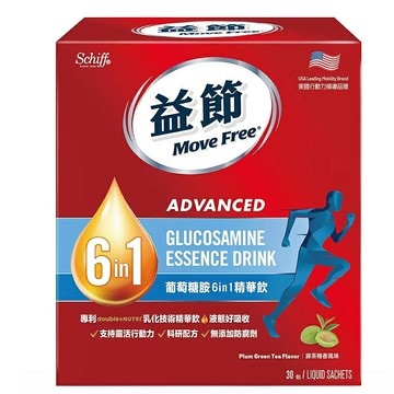 [COSCO代購6] C142927 益節 葡萄糖胺六合一精華飲 25毫升 X 30包