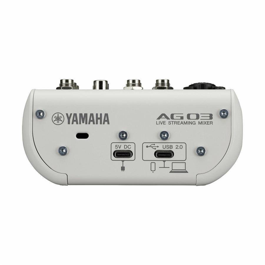 YAMAHA   AG03MK2 LSPK WHITE ライブストリーミングパッケージ Android配信オリジナルセット