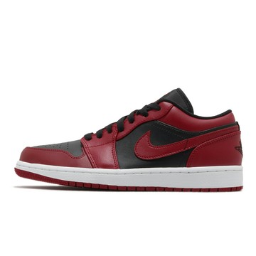 Nike 休閒鞋 Air Jordan 1 Low 男鞋 黑 紅 AJ1 喬丹 低筒 553558-606