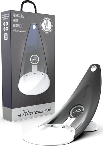 PuttOUT Premium Pressure Putt Trainer 高爾夫推桿練習器 室內外折疊式壓力訓練器