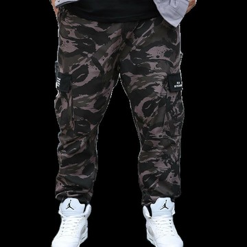 【M-9L】150kg可穿工裝褲 工作褲 直筒寬褲 休閒長褲 日系復古多口袋工作褲 港風潮牌休閒褲軍褲 街頭潮流男生衣著