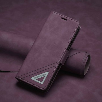 磨砂霧面磁吸搭扣適用三星Galaxy Z Fold 6 5 4 3錢包插卡手機殼Fold6543 皮套翻蓋保護套