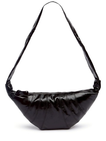Medium Croissant Coated Cotton Bag