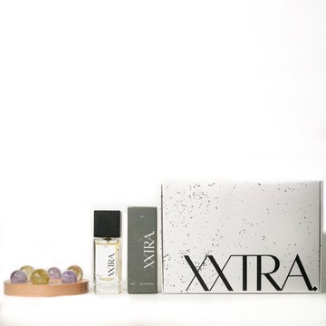 XXTRA Eau De Parfum 能量香水 & 水晶能量盤套裝 | LUX