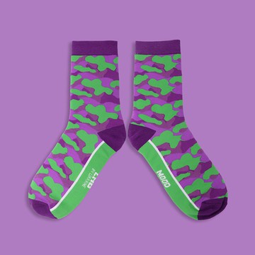 MOODLABBYLORRAINE | PURPLE PSYCHO 襪子