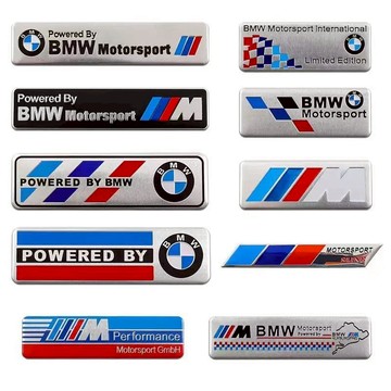 寶馬全車系適用 BMW 金屬標 Motorsport 鋁標 M Performance 車標 內飾貼 多款可選